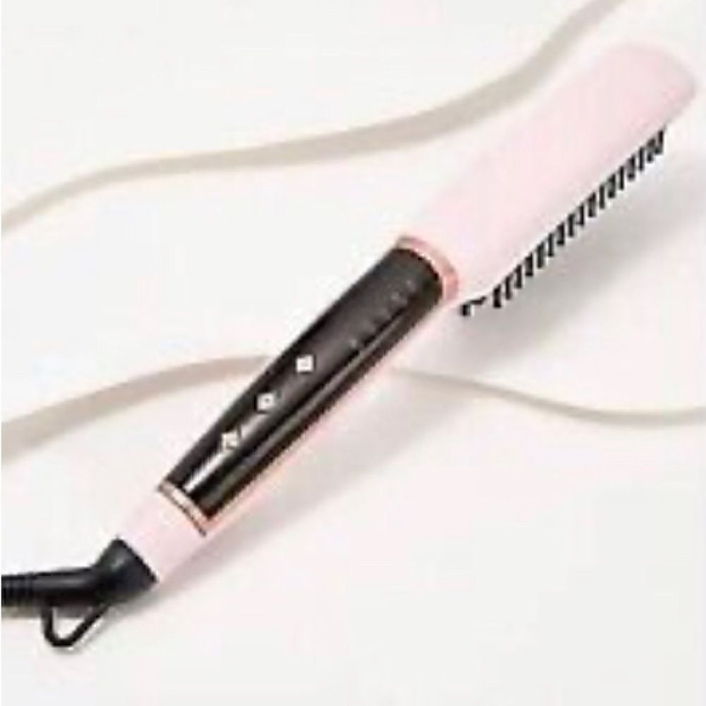 Calista TrianglPro Heated Detailer Hair Brush-River blue, light pink or zebra